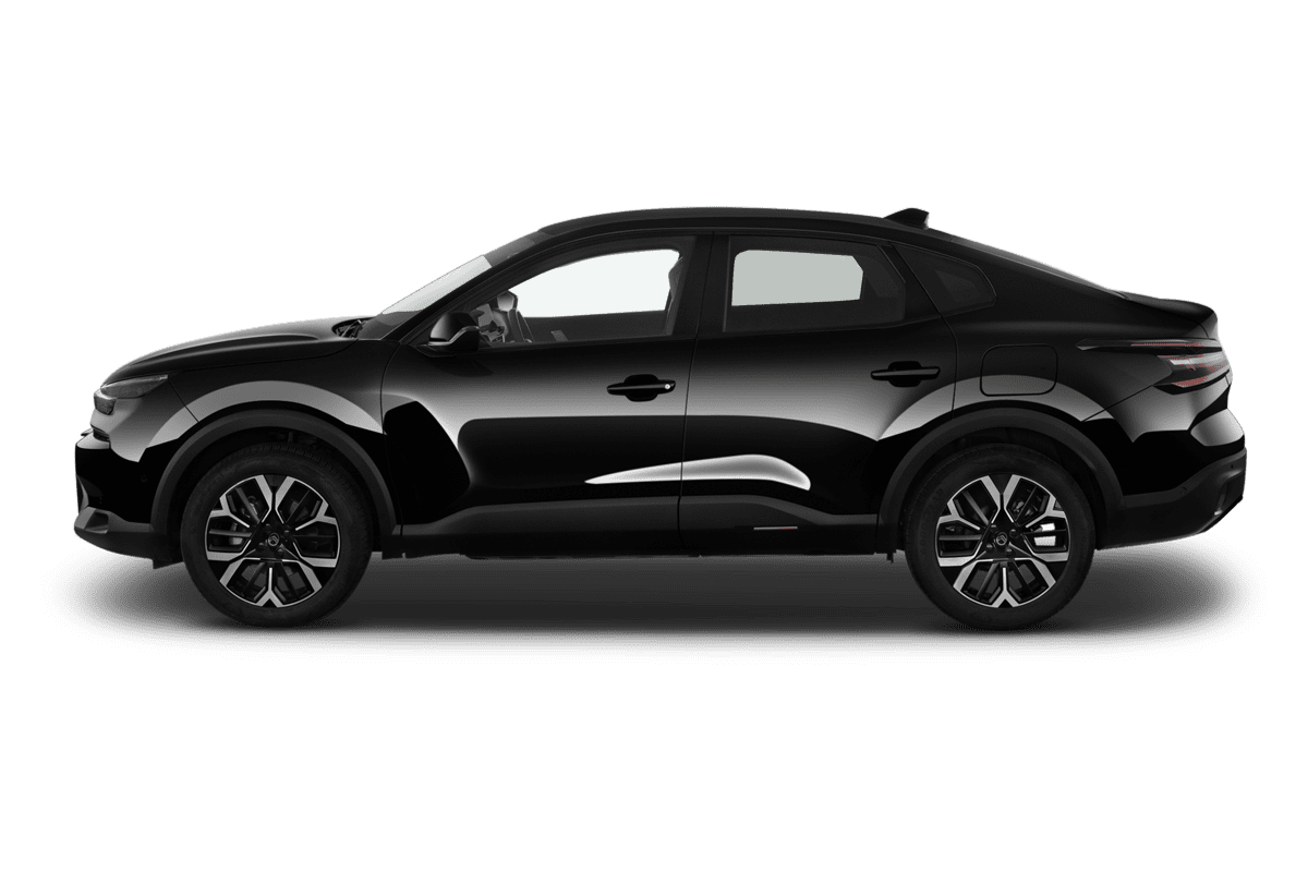 Seitenansicht eines Citroen e-C4 X