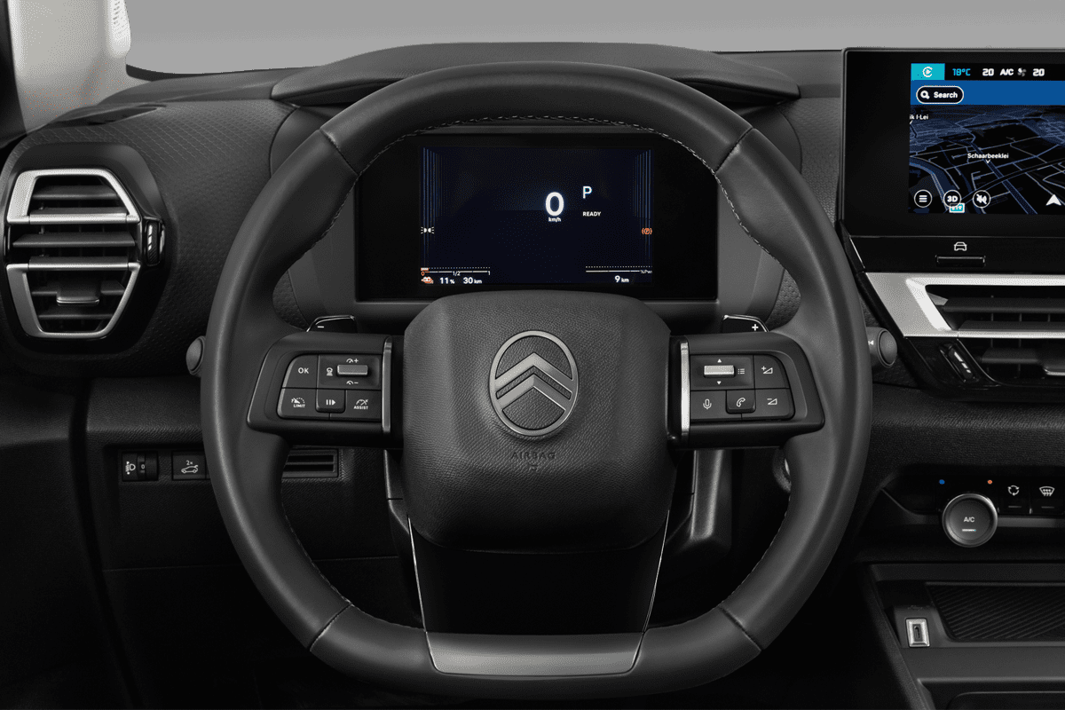 Lenkrad eines Citroen e-C4 X