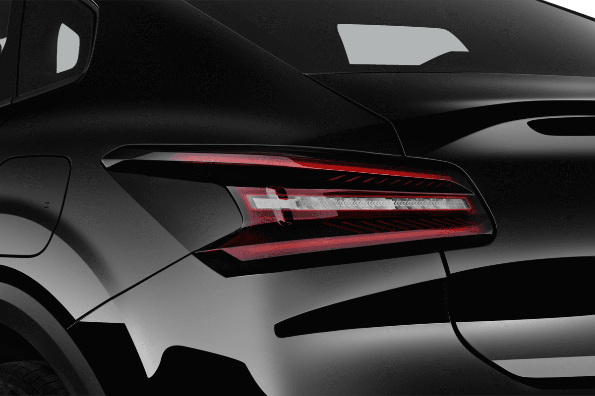 Heckleuchten eines Citroen e-C4 X