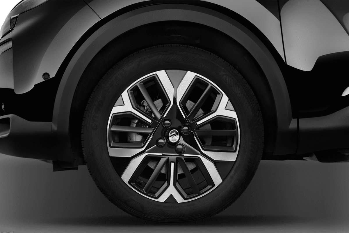 Radkappe oder Felge eines Citroen e-C4 X