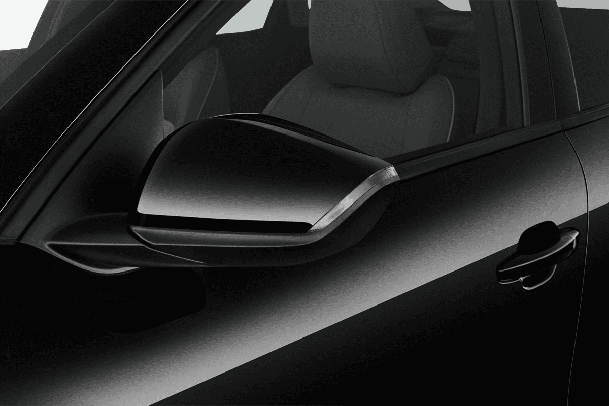 Rückspiegel eines Citroen e-C4 X