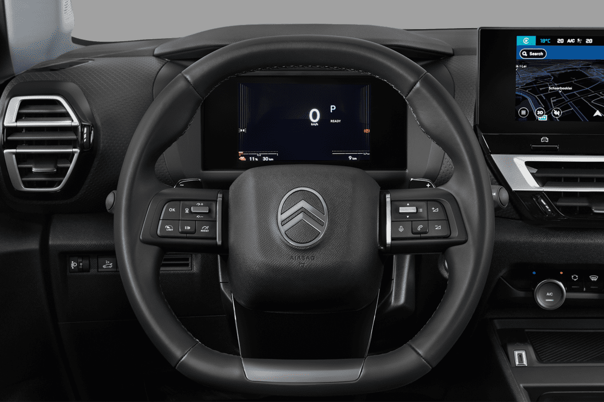 Lenkrad eines Citroen e-C4 X