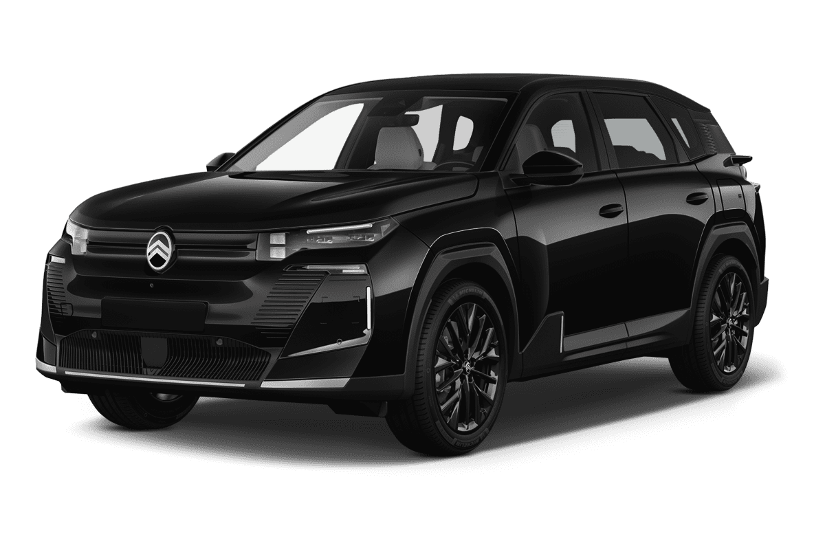 Schräge Frontansicht eines Citroën C5 Aircross, freigestellt