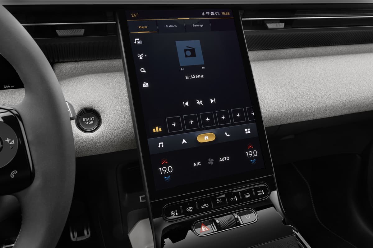 Audiosystem eines Citroen e-C5 Aircross (neues Modell)