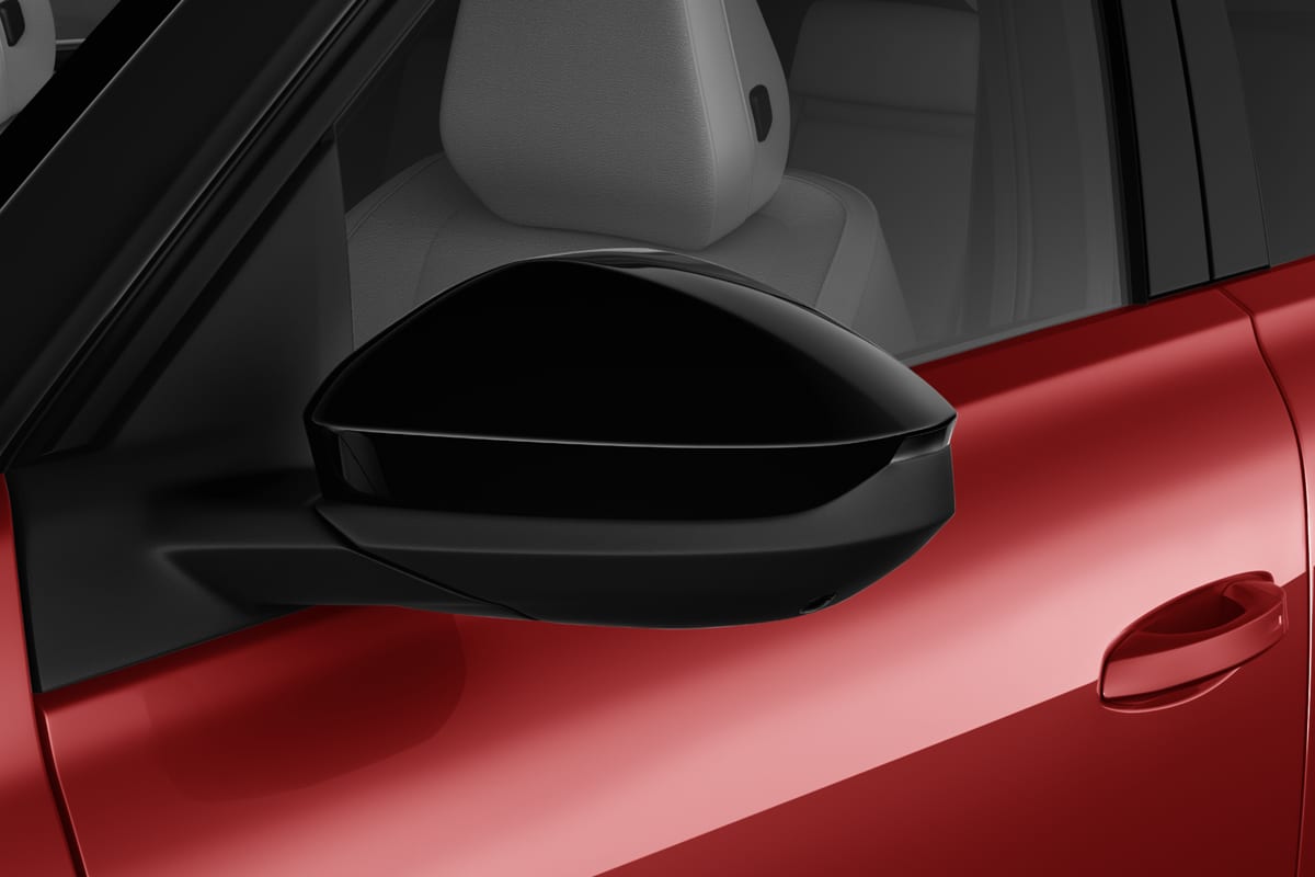 Rückspiegel eines Citroen e-C5 Aircross (neues Modell)