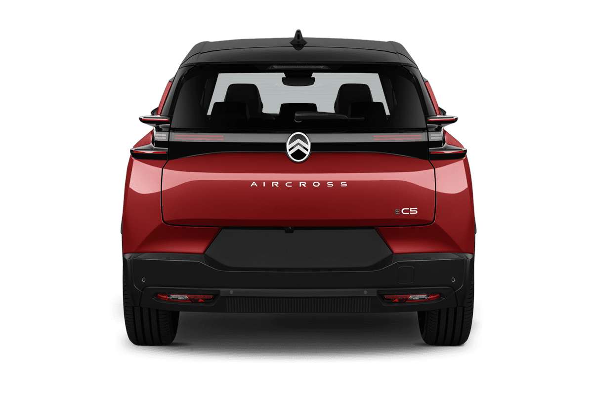 Heckansicht eines Citroen e-C5 Aircross (neues Modell)