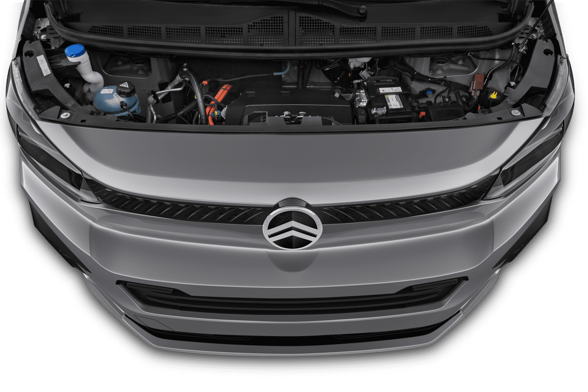 Motorraum eines Citroen e-Jumpy Kastenwagen 