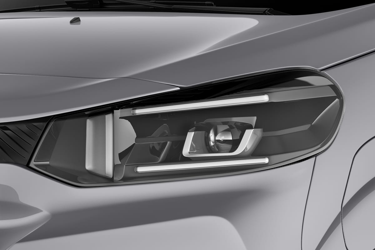Frontscheinwerfer eines Citroen e-Jumpy Kastenwagen 