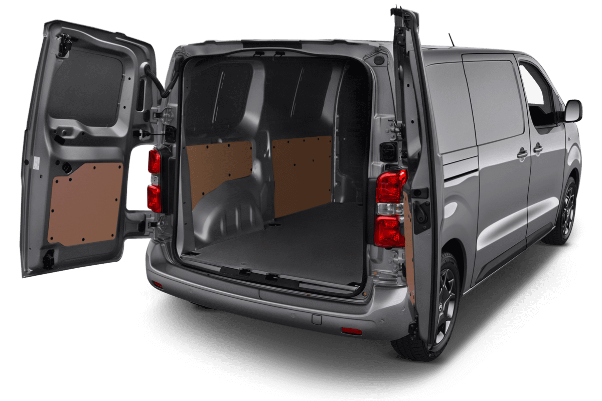Kofferraum eines Citroen e-Jumpy Kastenwagen 