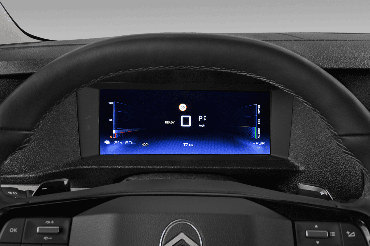 Kombiinstrument eines Citroen e-Spacetourer