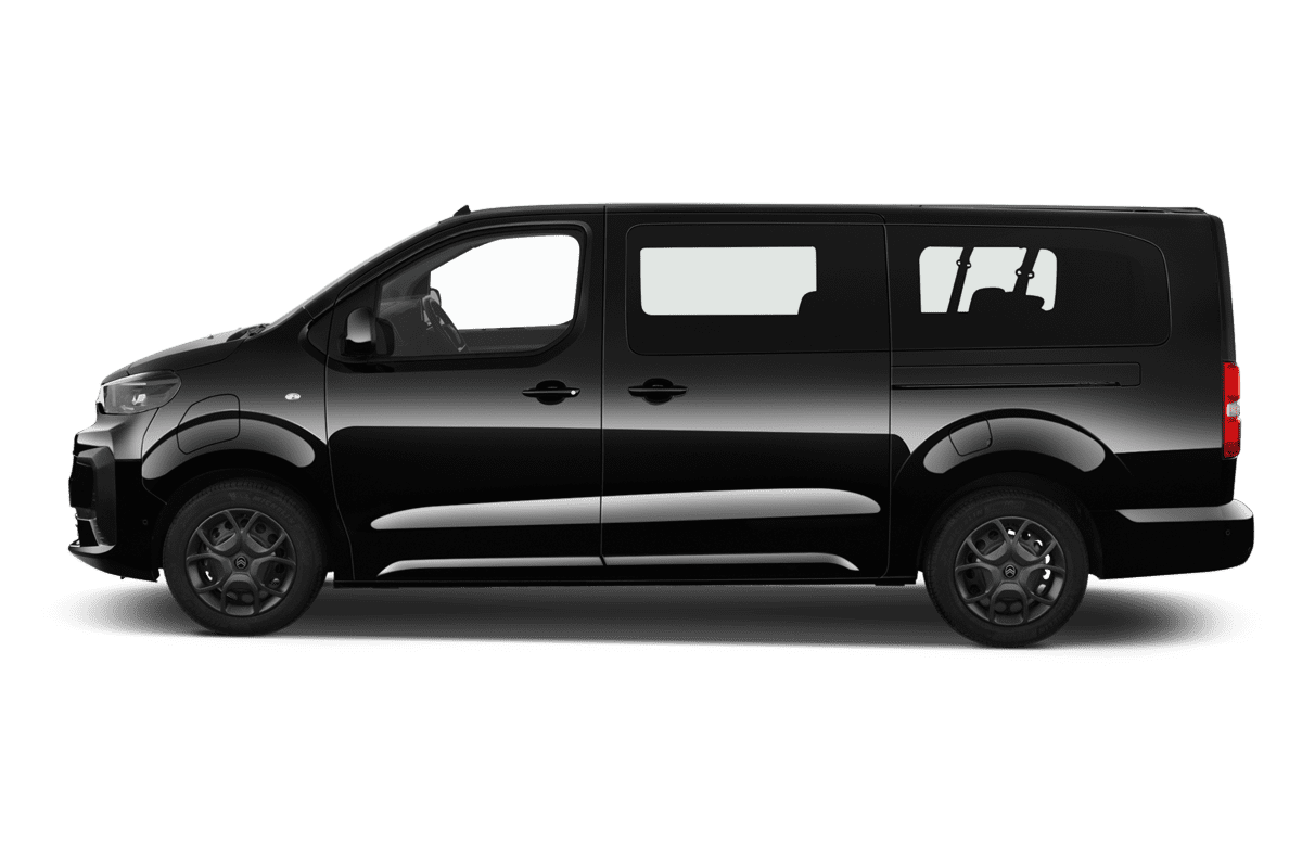 Seitenansicht eines Citroen e-Spacetourer