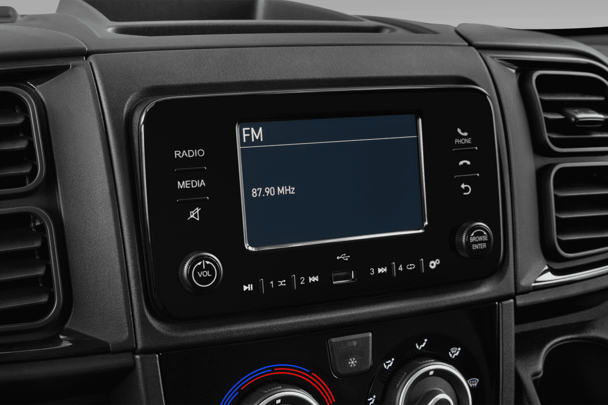 Audiosystem eines Citroen Jumper Kastenwagen
