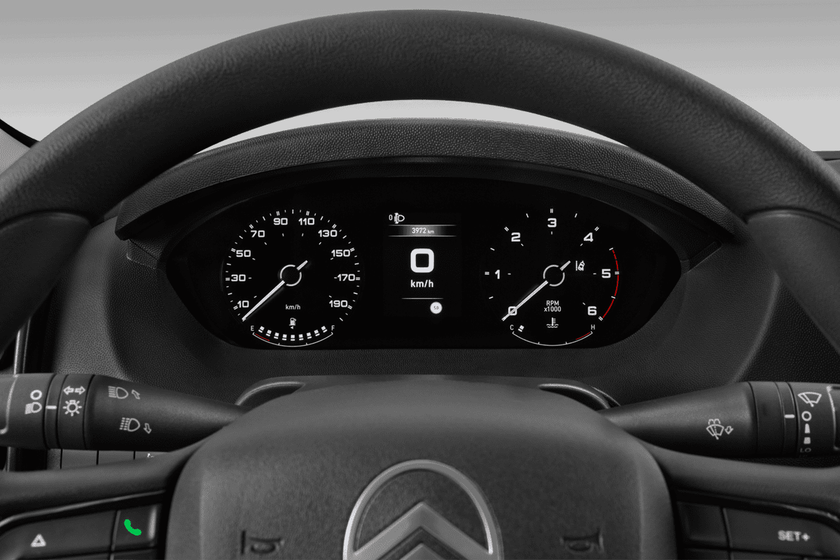 Kombiinstrument eines Citroen Jumper Kastenwagen