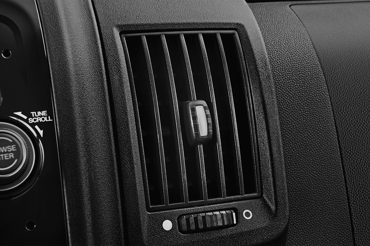 Lüftung eines Citroen Jumper Kombi