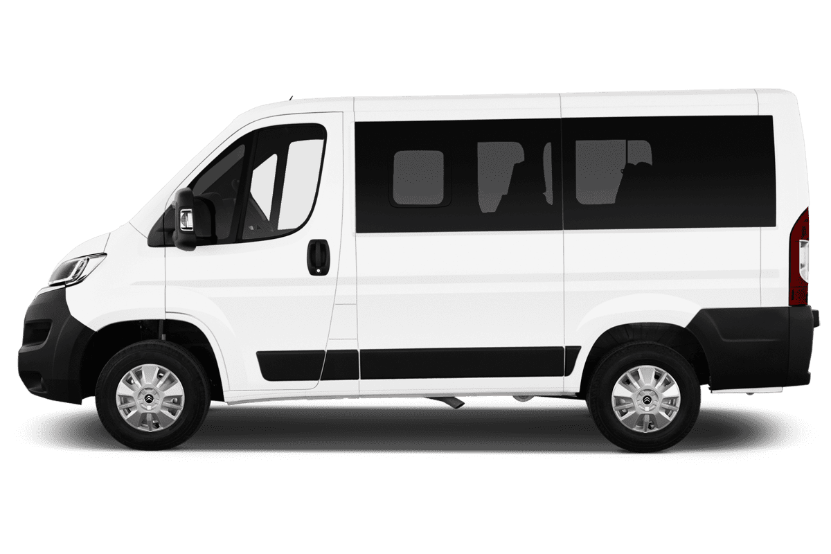 Seitenansicht eines Citroen Jumper Kombi