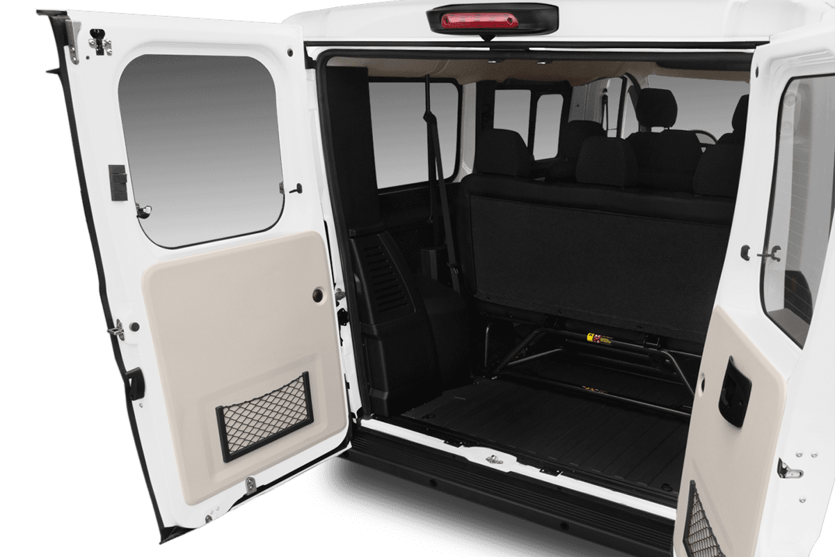 Kofferraum eines Citroen Jumper Kombi