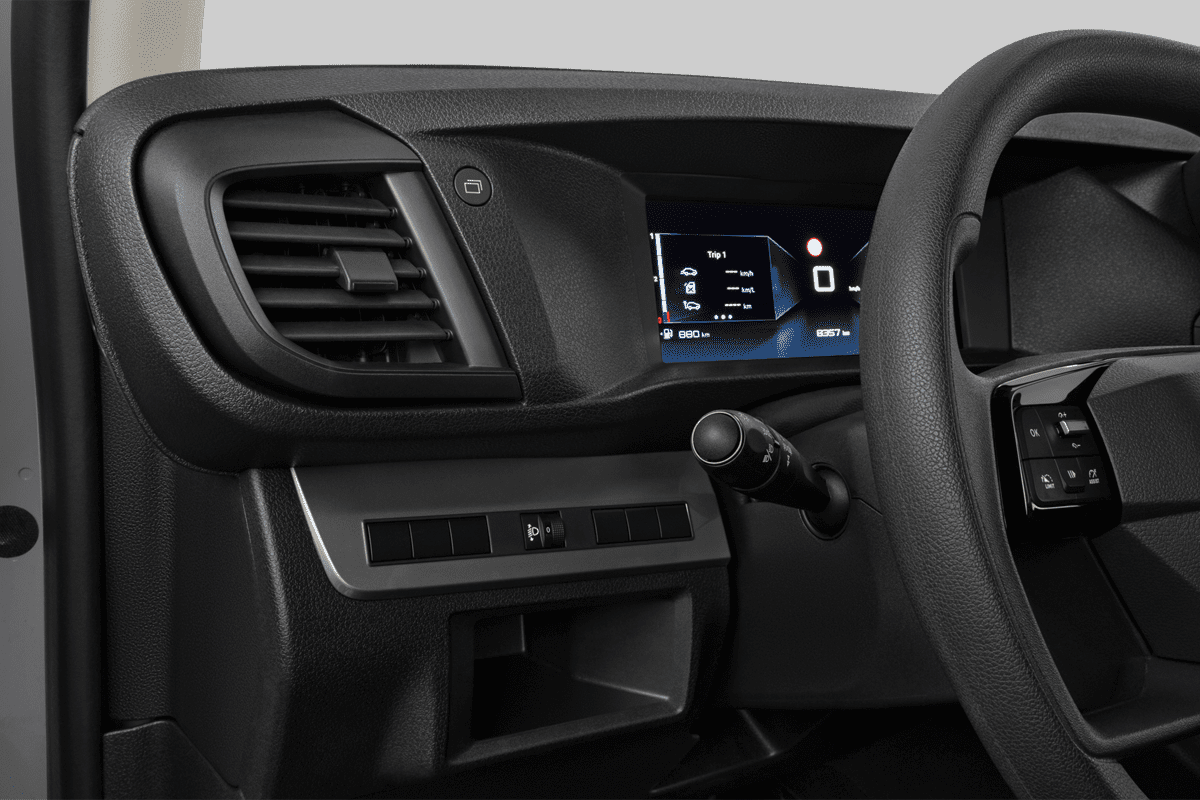 Lüftung eines Citroen Jumpy Kastenwagen