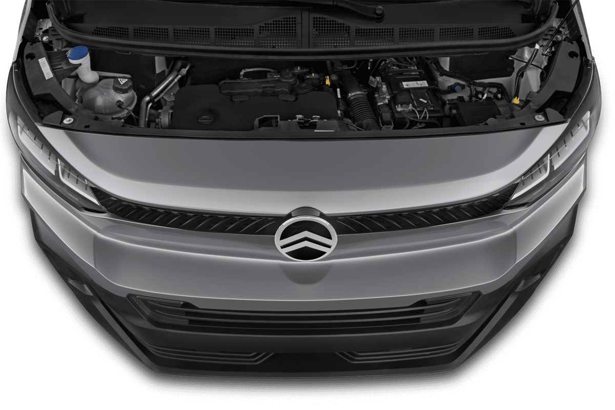 Motorraum eines Citroen Jumpy Kastenwagen