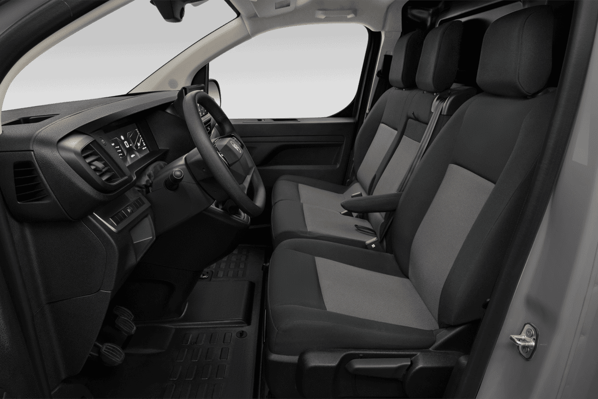 Vordersitze eines Citroen Jumpy Kastenwagen