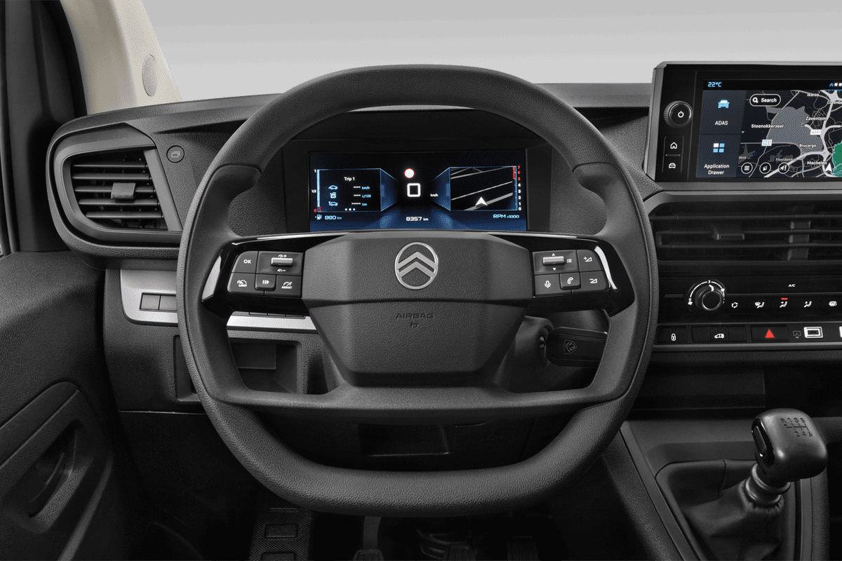 Lenkrad eines Citroen Jumpy Kastenwagen