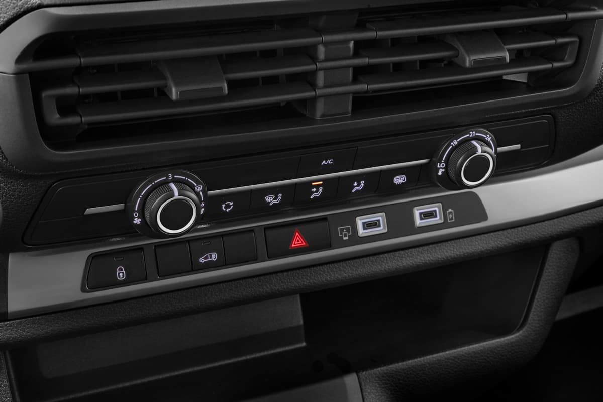 Klimasteuerung eines Citroen Jumpy Kastenwagen