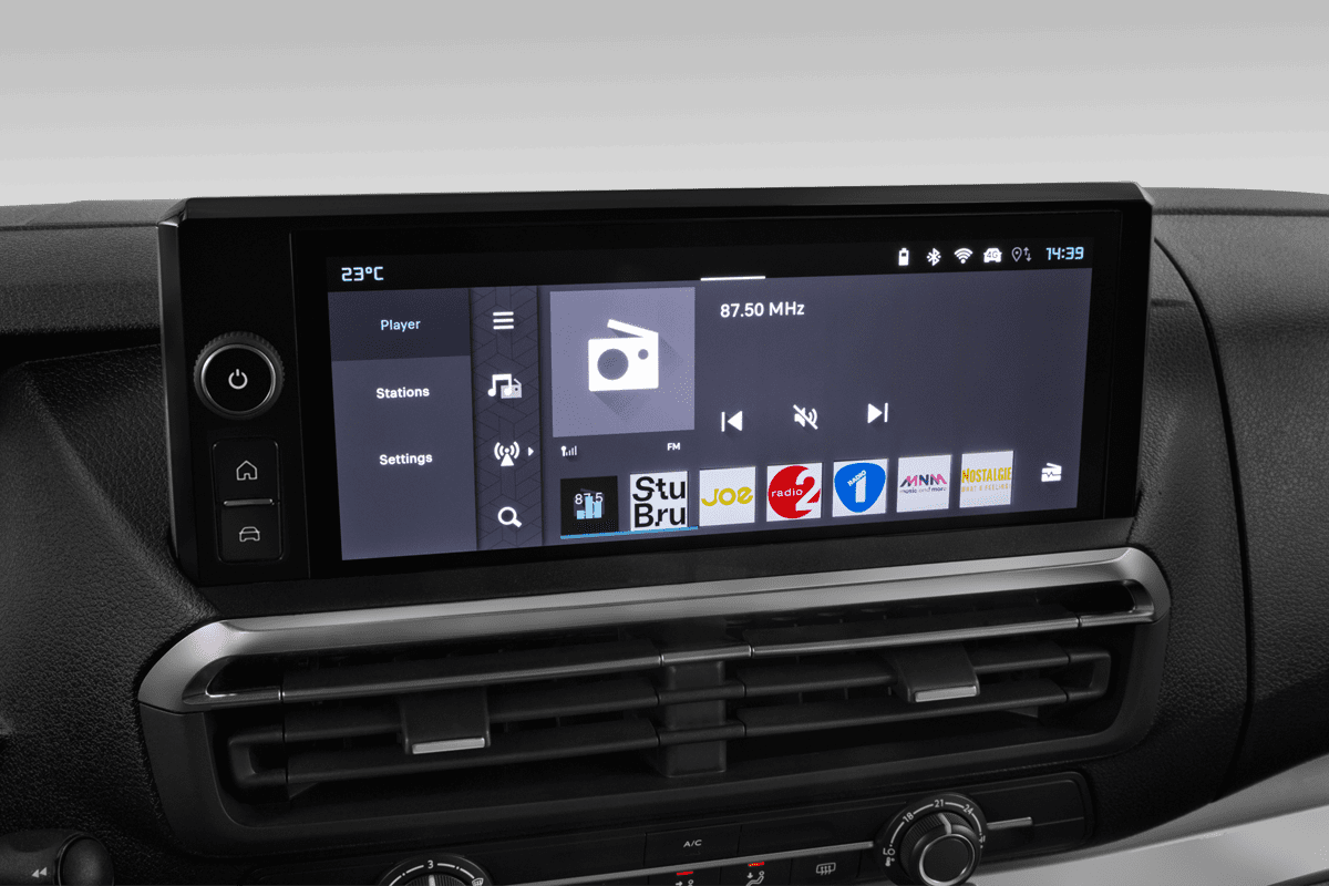 Audiosystem eines Citroen Spacetourer