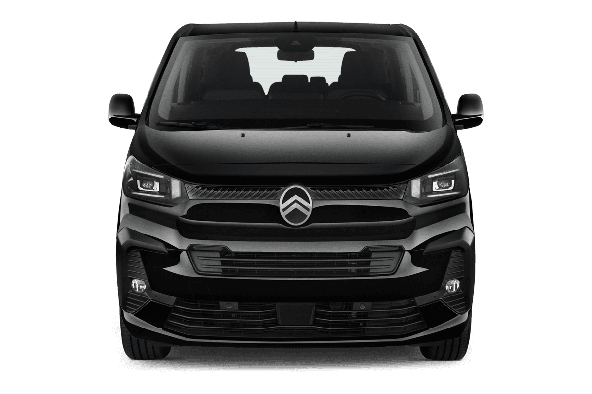 Frontansicht eines Citroen Spacetourer, freigestellt