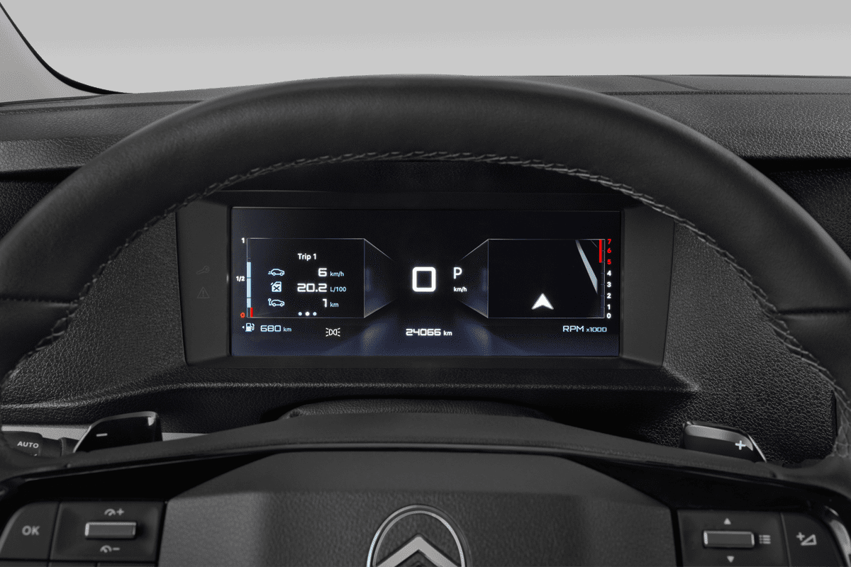 Kombiinstrument eines Citroen Spacetourer