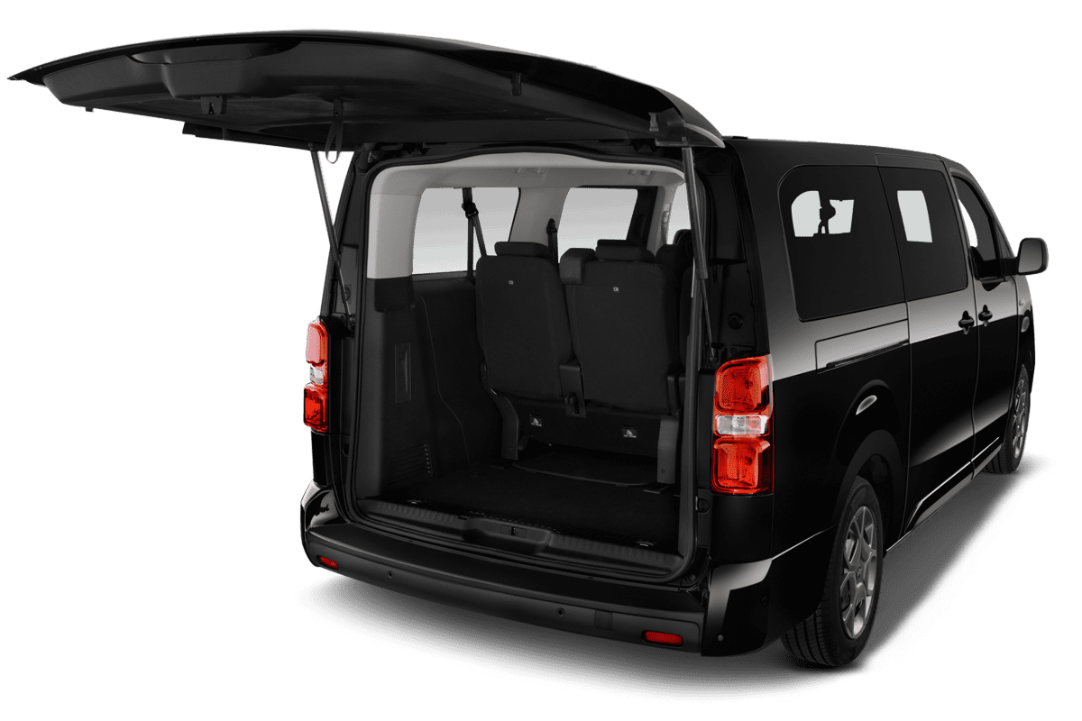 Kofferraum eines Citroen Spacetourer