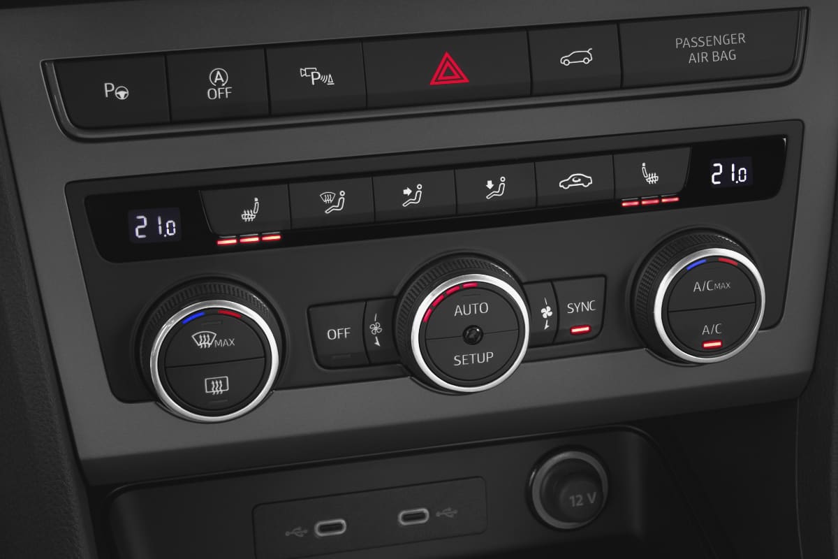 Klimasteuerung eines Cupra Ateca VZ