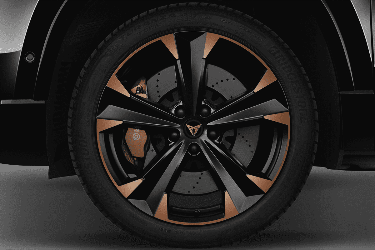 Radkappe oder Felge eines Cupra Ateca VZ