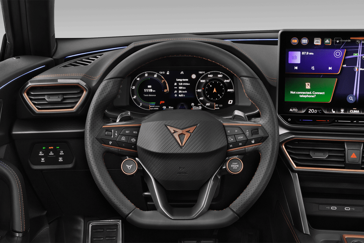 Lenkrad eines Cupra Formentor VZ