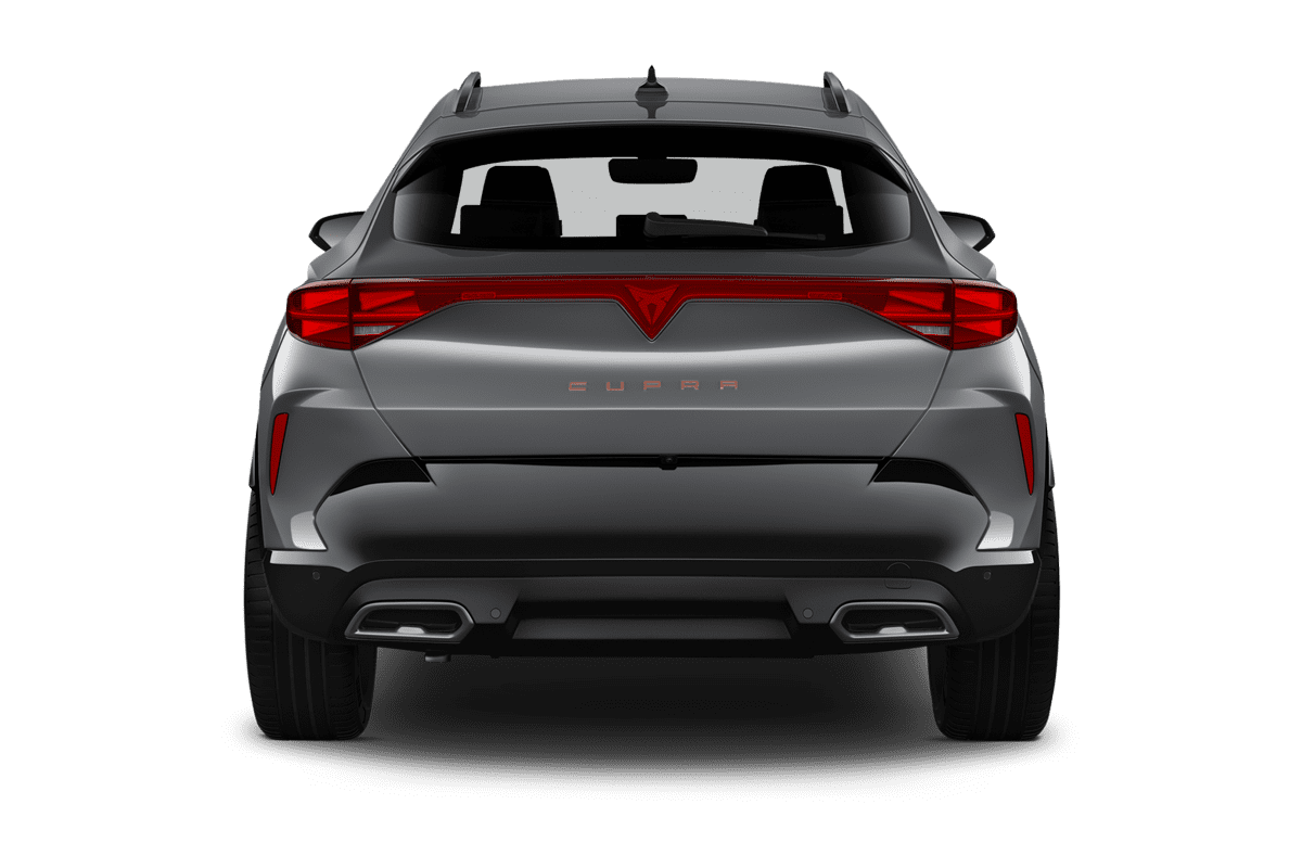 Heckansicht eines Cupra Formentor (KI-generiert)