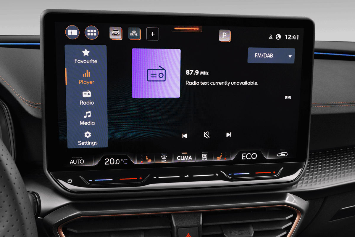 Audiosystem eines Cupra Formentor Plug-in-Hybrid