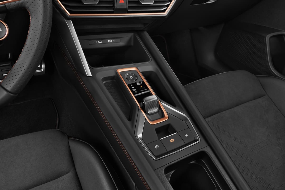 Schaltknüppel eines Cupra Formentor Plug-in-Hybrid
