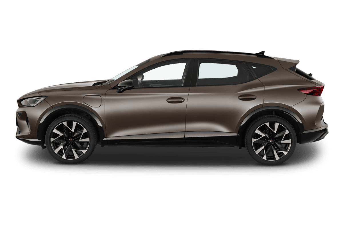 Seitenansicht eines Cupra Formentor Plug-in-Hybrid