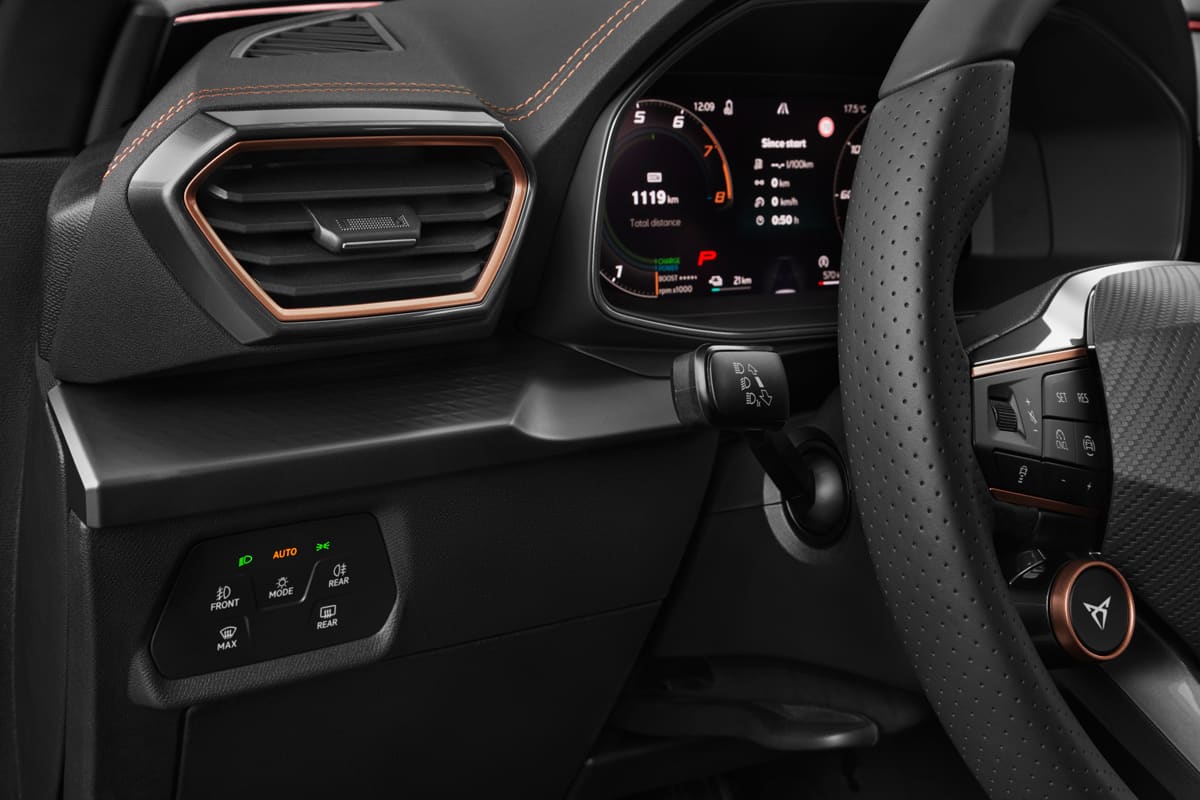 Lüftung eines Cupra Leon VZ