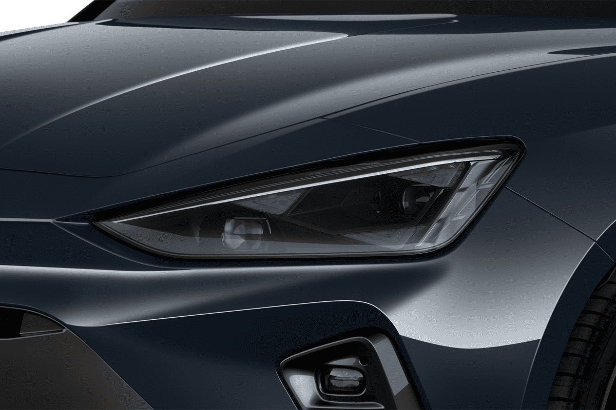 Frontscheinwerfer eines Cupra Leon VZ