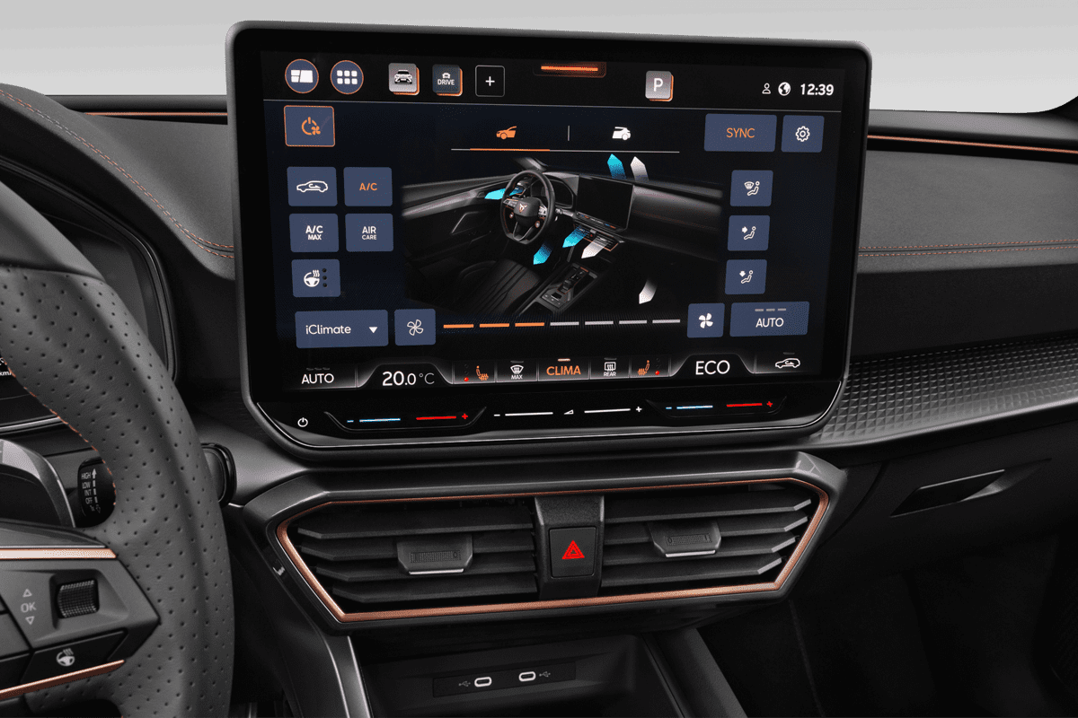 Klimasteuerung eines Cupra Leon VZ