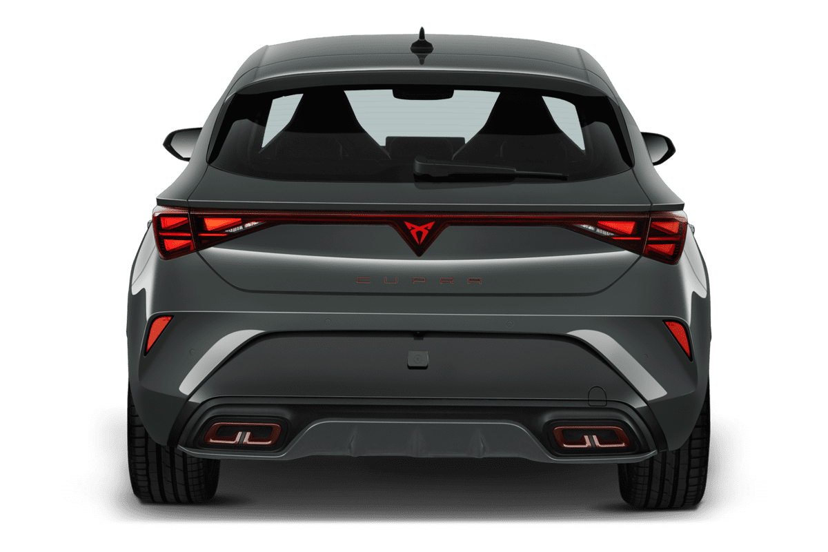 Heckansicht eines Cupra Leon (KI-generiert)