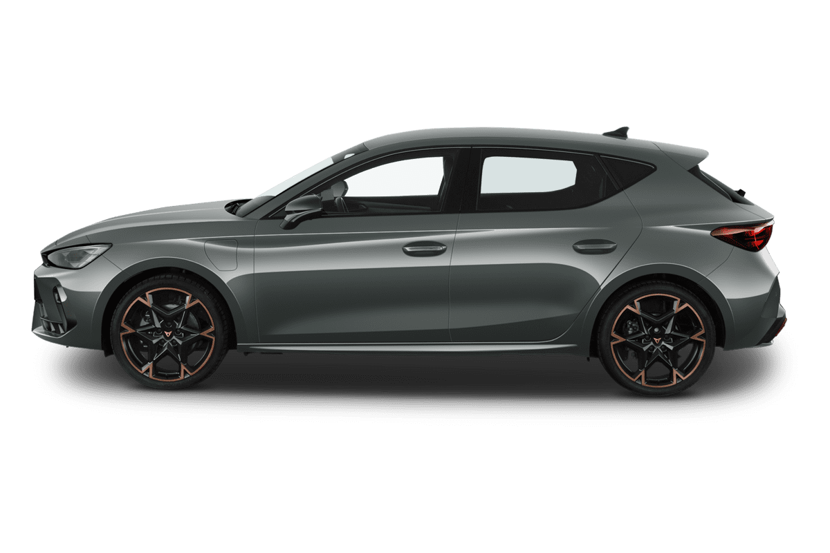 Seitenansicht eines Cupra Leon