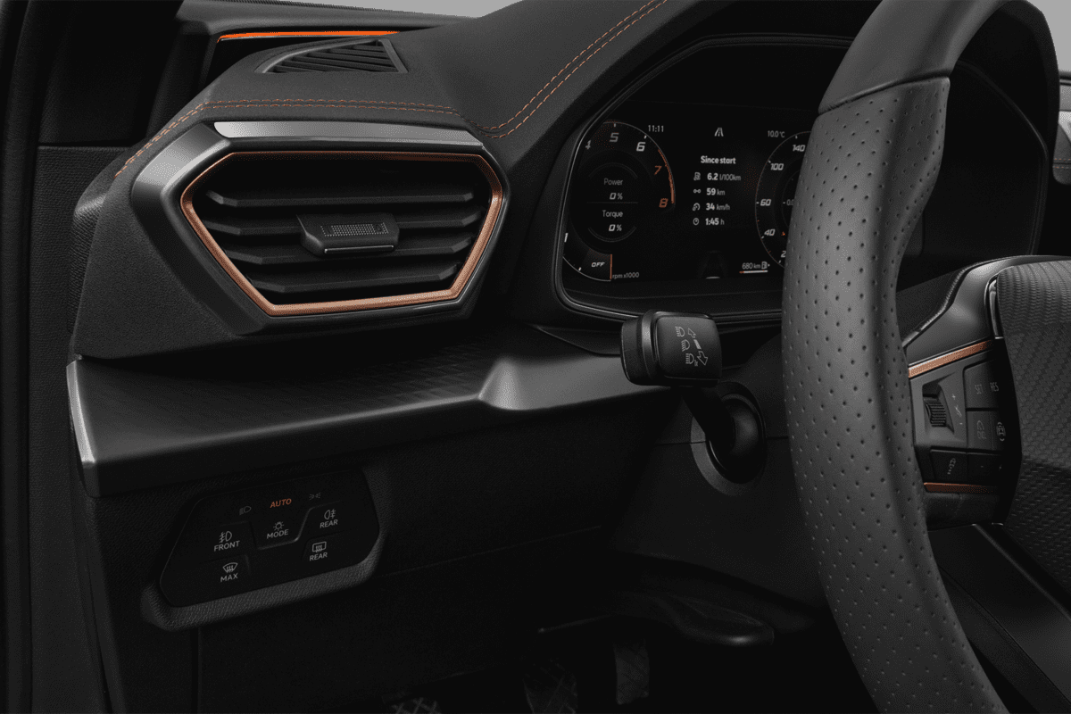 Lüftung eines Cupra Leon ST