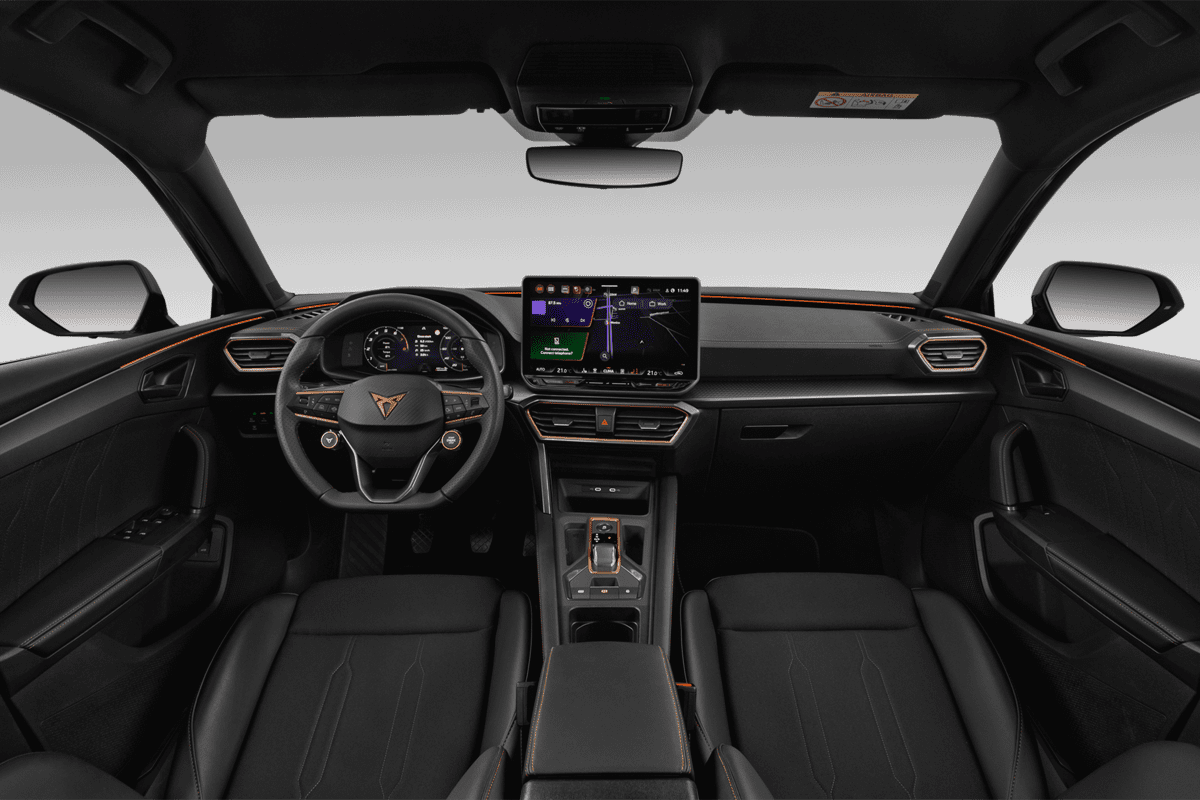 Armaturenbrett eines Cupra Leon ST