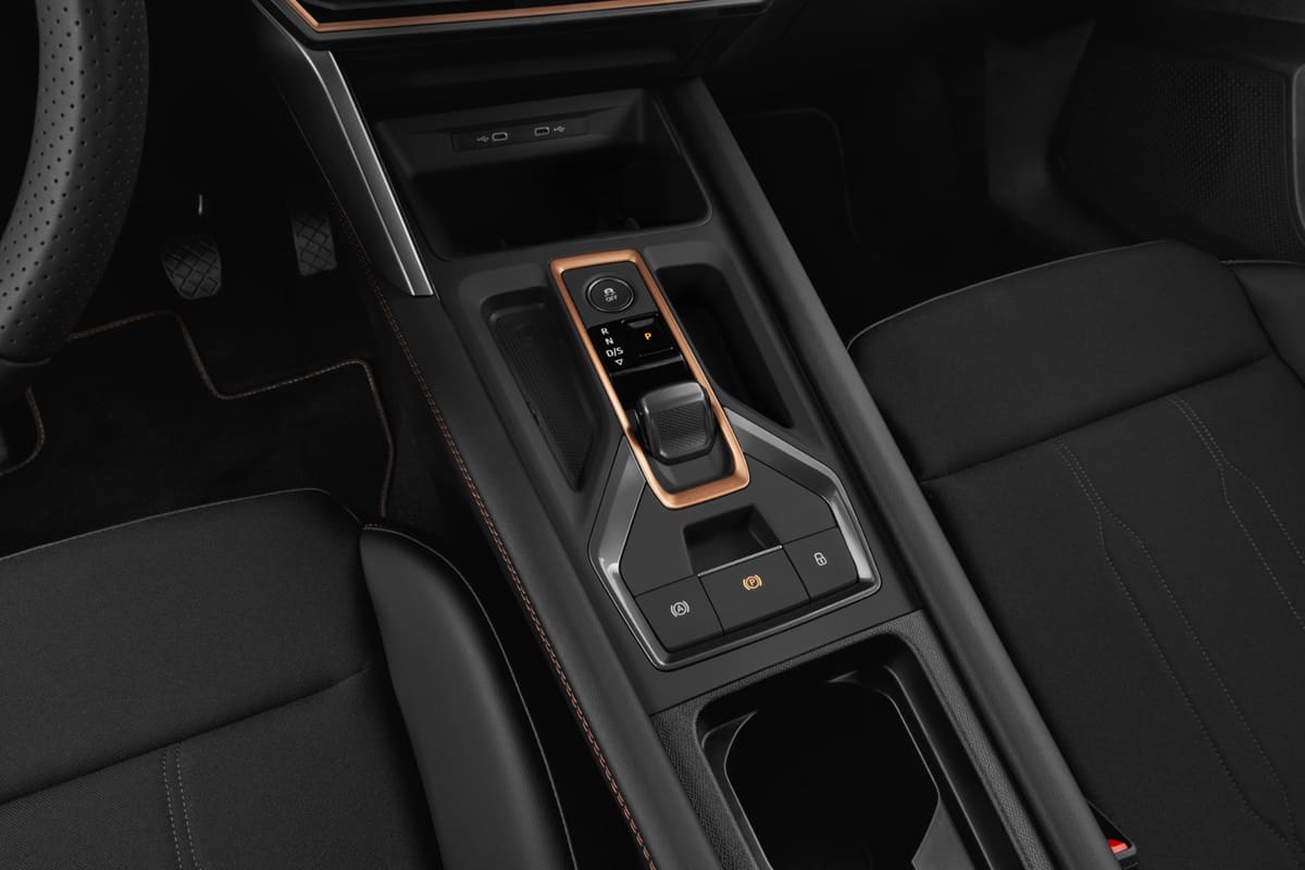 Schaltknüppel eines Seat Leon ST Plug-in-Hybrid