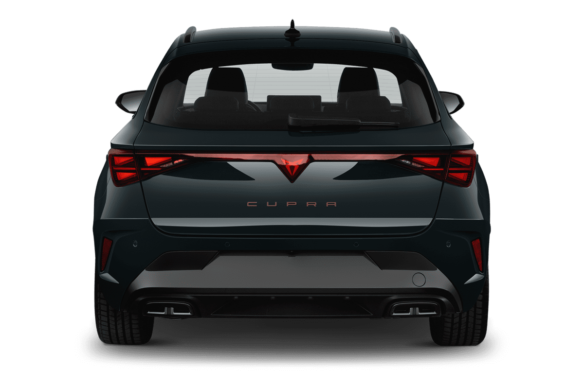 Heckansicht eines Seat Leon ST Plug-in-Hybrid