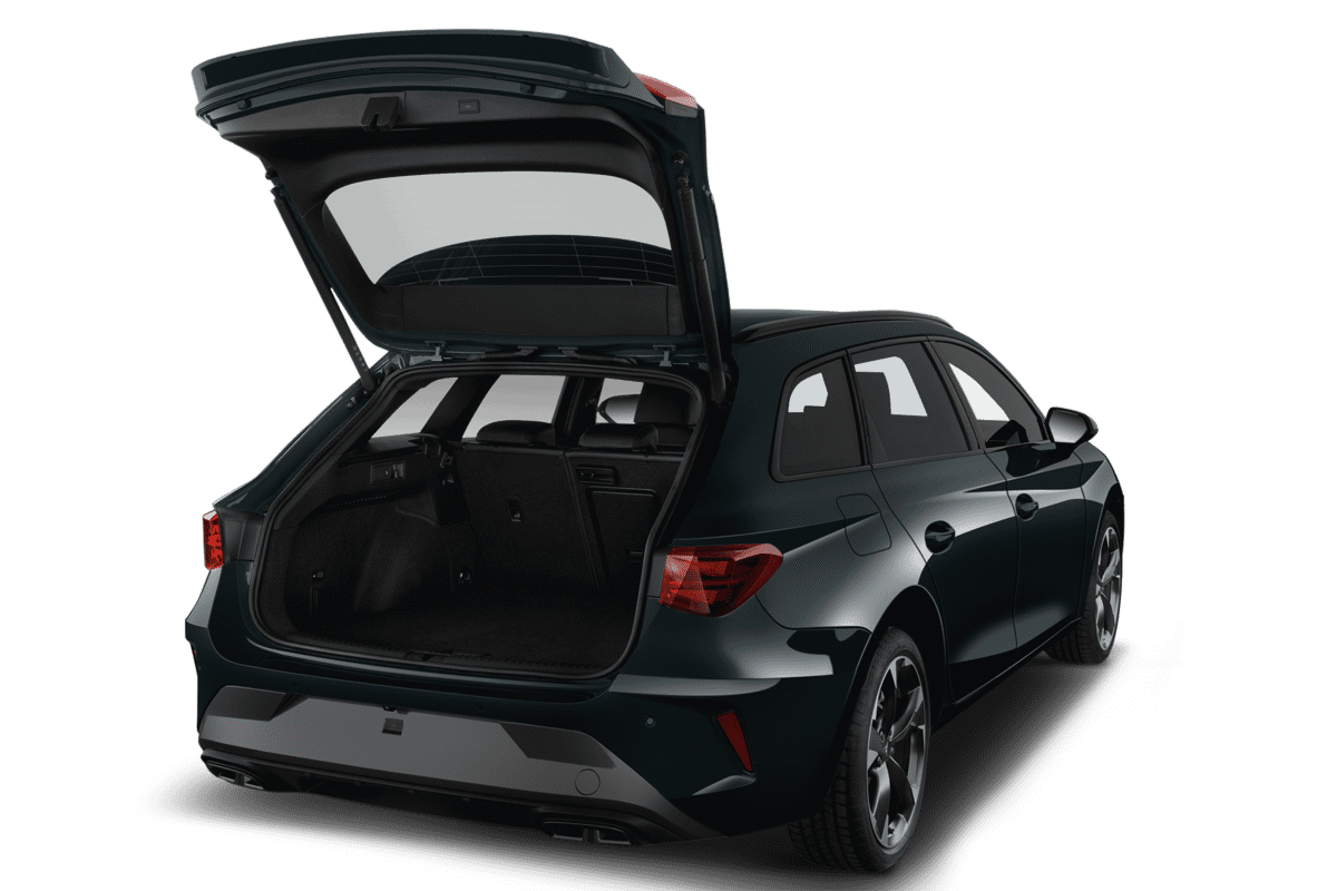 Kofferraum eines Seat Leon ST Plug-in-Hybrid