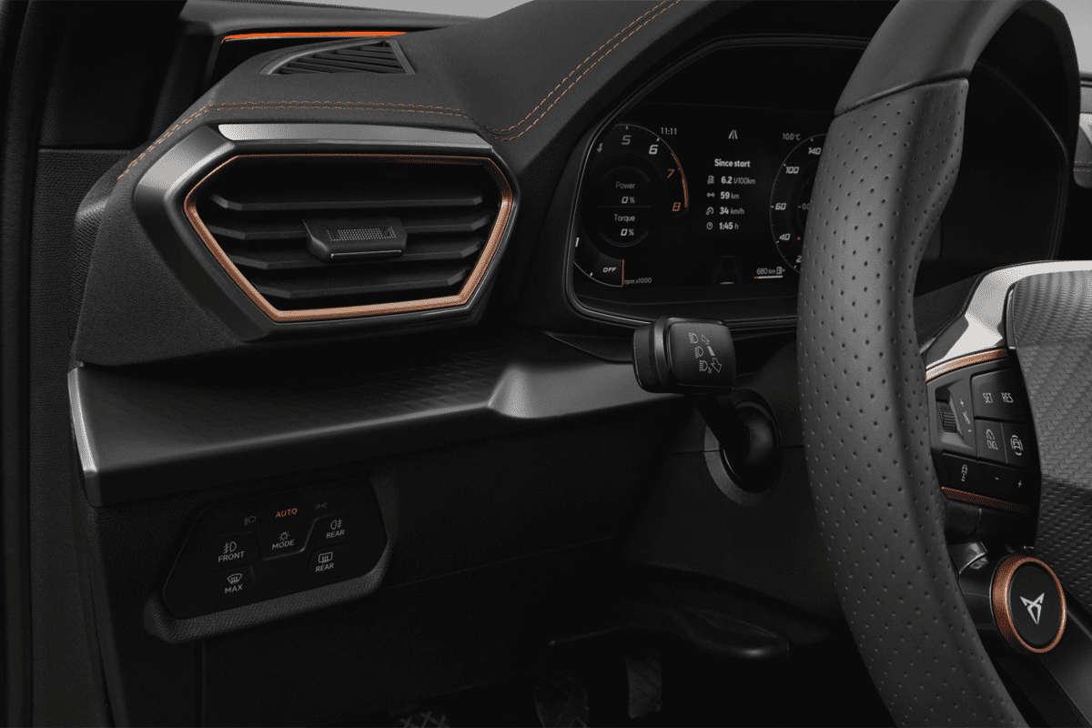 Lüftung eines Cupra Leon ST Plug-In-Hybrid