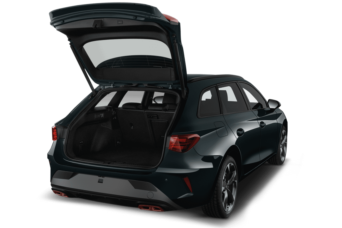 Kofferraum eines Cupra Leon ST Plug-In-Hybrid