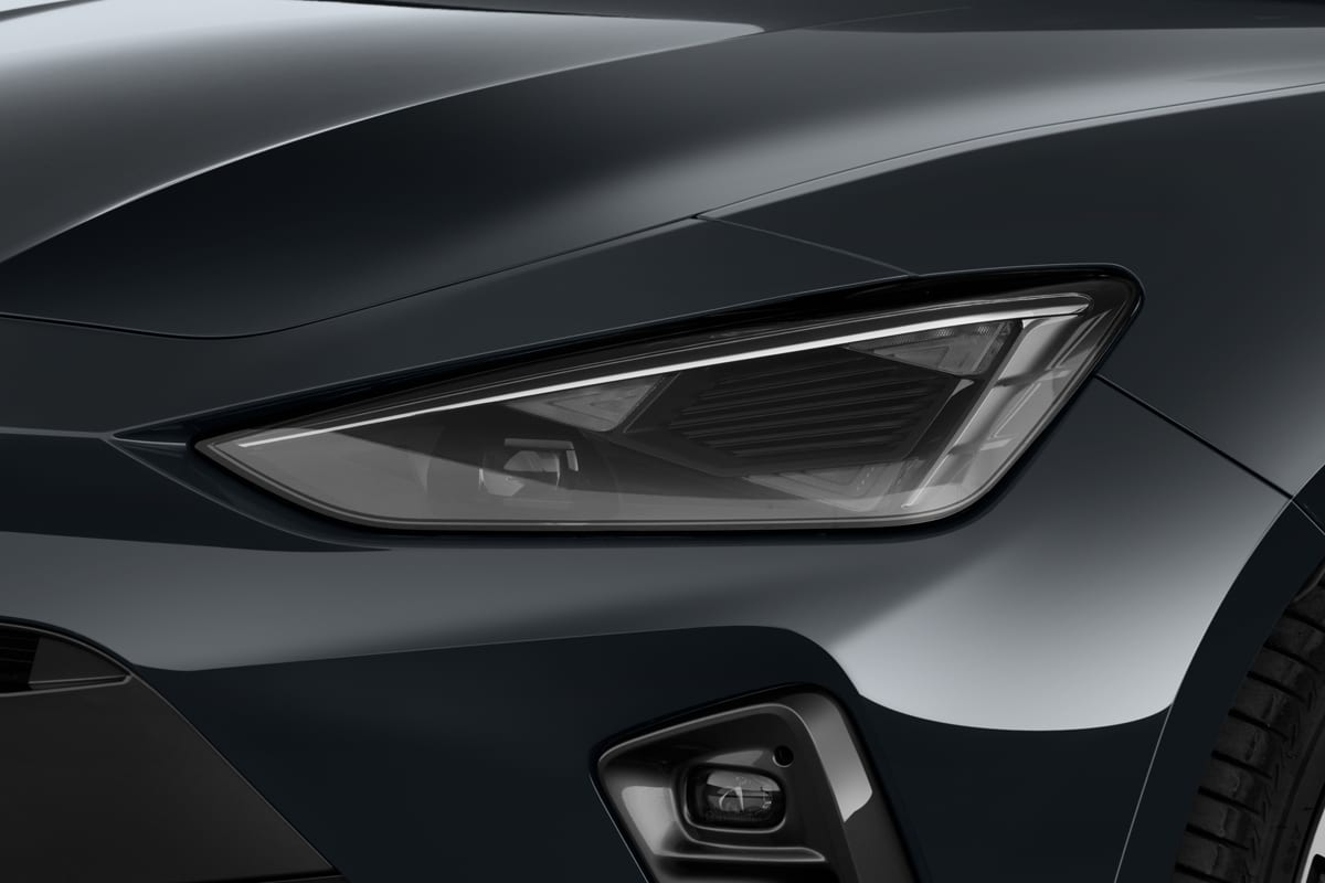 Frontscheinwerfer eines Cupra Leon ST Plug-In-Hybrid