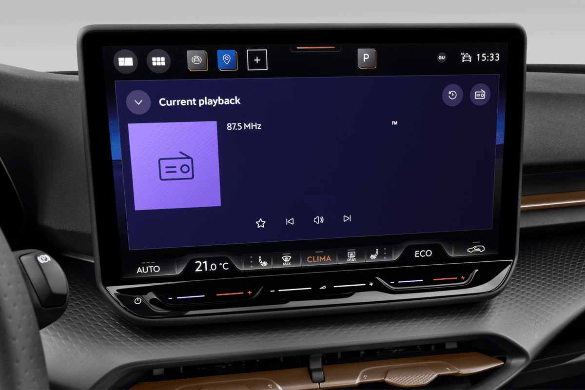 Audiosystem eines Cupra Raval